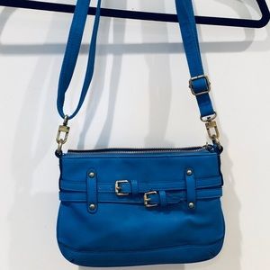 🔥NWT Merona Blue Crossbody Purse.